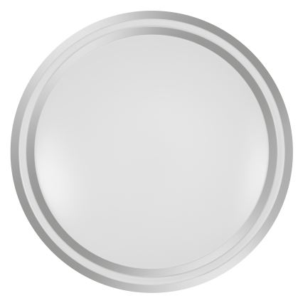 Ledvance - LED-Deckenleuchte ORBIS HELMAN LED/24W/230V d 39 cm silbern
