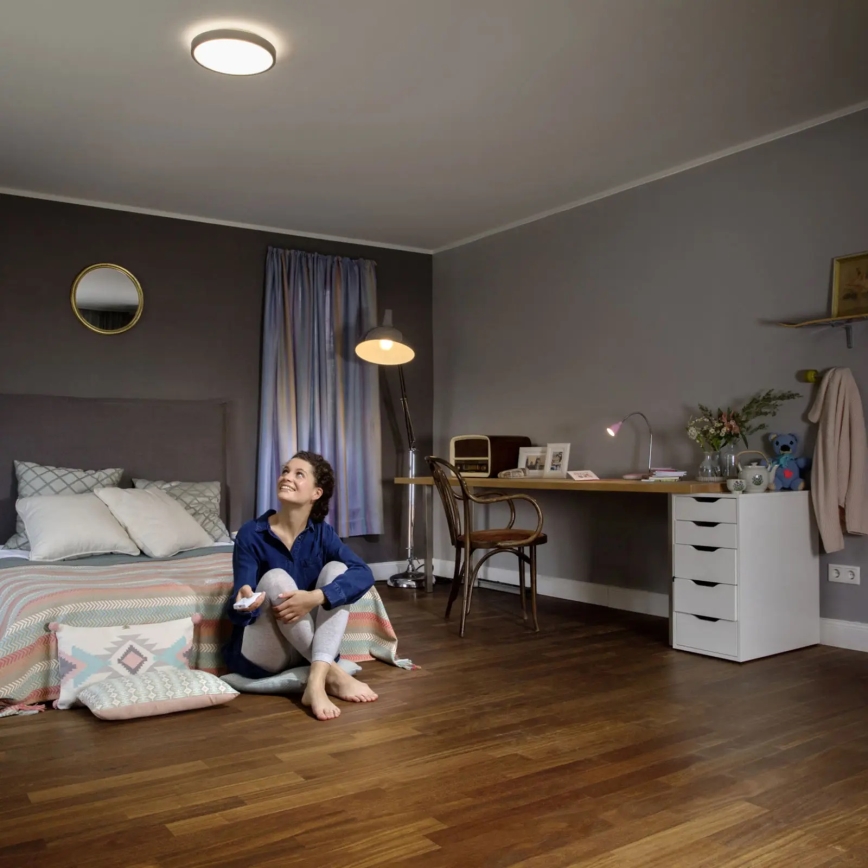 Ledvance - LED-Deckenleuchte ORBIS LED/24W/230V 2700/4000/6500K silber