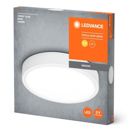 Ledvance - LED-Deckenleuchte ORBIS SLIM LED/24W/230V weiß