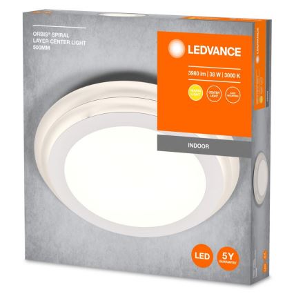 Ledvance - LED-Deckenleuchte ORBIS SPIRAL LED/38W/230V