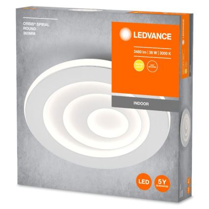 Ledvance - LED-Deckenleuchte ORBIS SPIRAL LED/38W/230V