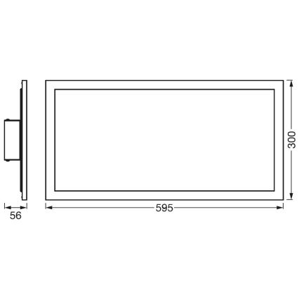 Ledvance - LED-Deckenleuchte PLANON LED/22W/230W