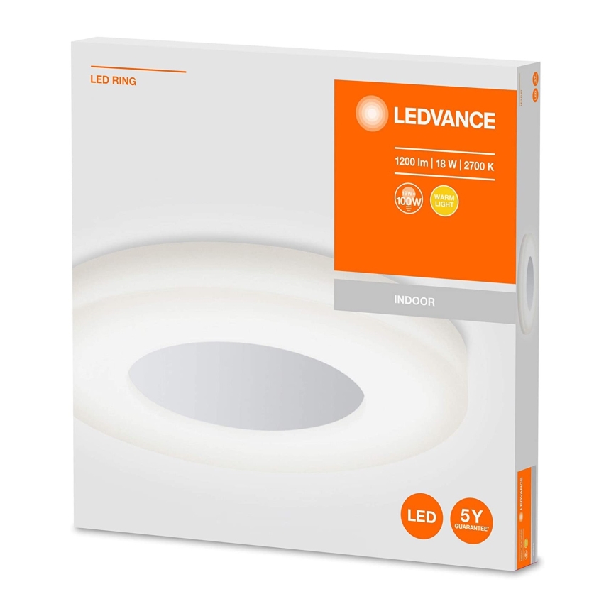 Ledvance - LED-Deckenleuchte RING LED/18W/230V