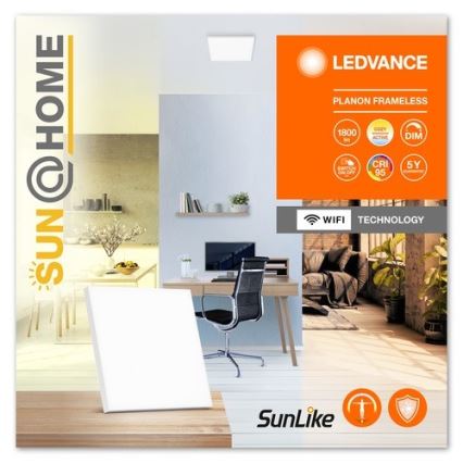 Ledvance - LED dimmbares Deckenleuchte SUN@HOME LED/20W/230V 2200-5000K CRI 95 Wi-Fi
