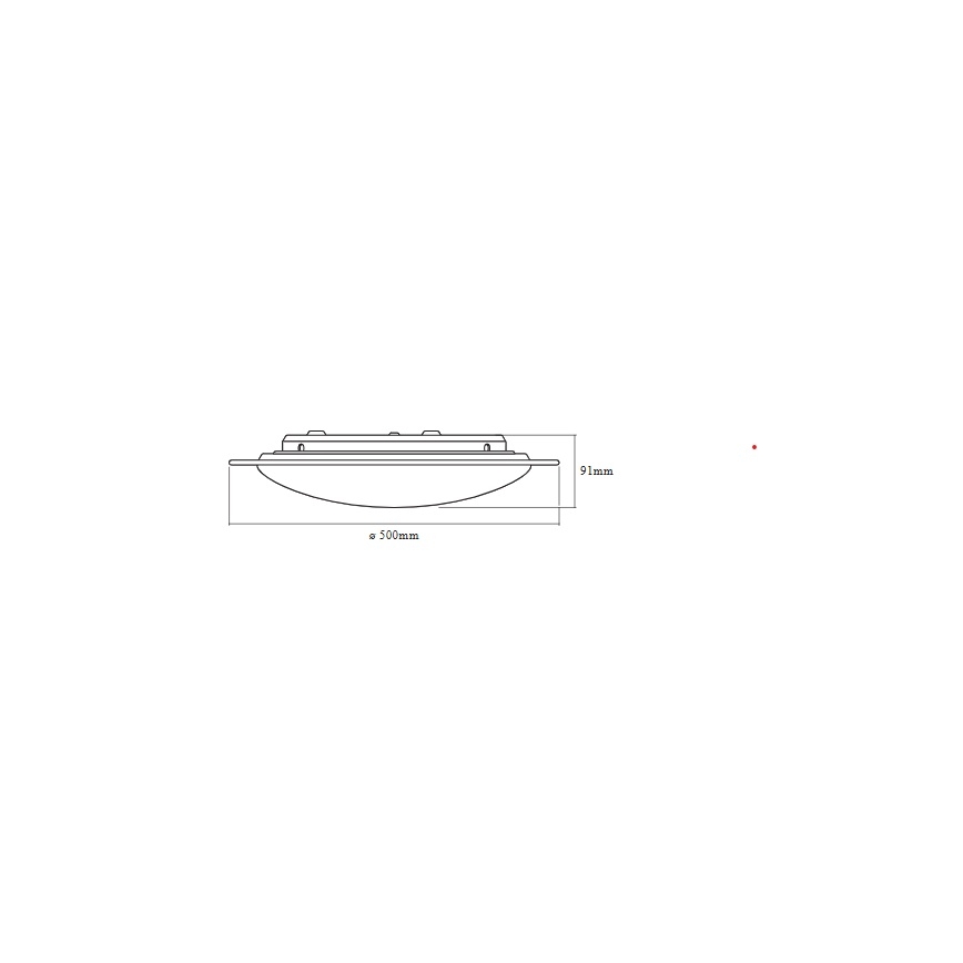 Ledvance - Dimmbare LED-Deckenleuchte ORBIS SPARKLE LED/24W/230V 2700-6500K Ø 50 cm + Fernbedienung