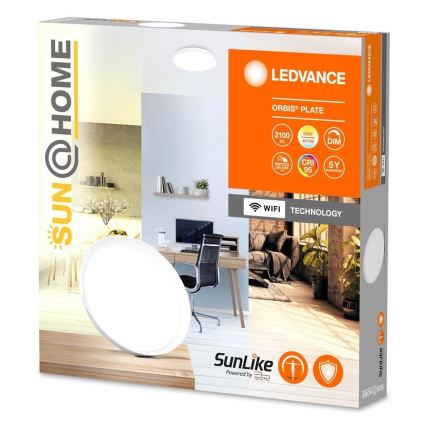 Ledvance - Dimmbare LED-Deckenleuchte SUN@HOME ORBIS LED/26W/230V 2200-5000K CRI 95 Wi-Fi