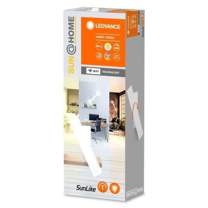 Ledvance - LED dimmbare Wandleuchte SUN@HOME CROSS 2xLED/6W/230V Wi-Fi