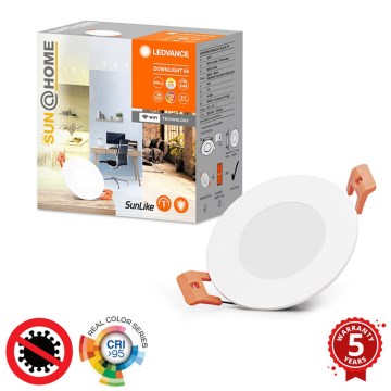 Ledvance - LED dimmbares Einbauleuchten SUN@HOME LED/4,5W/230V 2200-5000 CRI 95 Wi-Fi