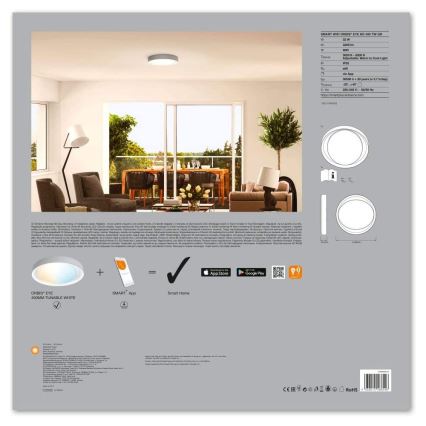 Ledvance - LED Dimming ceiling light SMART+ EYE LED/32W/230V 3,000K-6,500K Wi-Fi