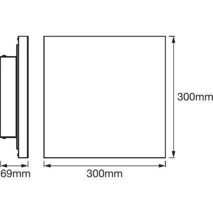 Ledvance - LED-Dimmer-Deckenleuchte SMART+ FRAMELESS LED/20W/230V 3,000K-6,500K Wi-Fi