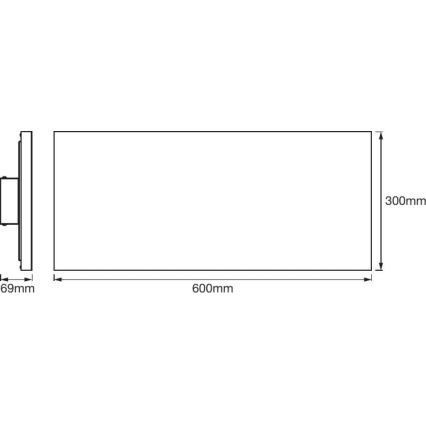 Ledvance - LED-Dimmer-Deckenleuchte SMART+ FRAMELESS LED/28W/230V 3000K -6500K Wi-Fi