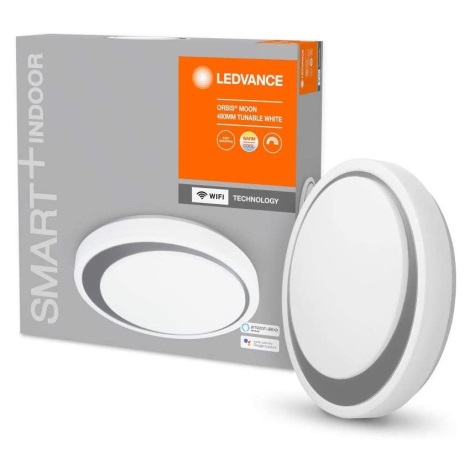 Ledvance - LED-Dimmer-Deckenleuchte SMART+ MOON LED/32W/230V 3,000K-6,500K Wi-Fi