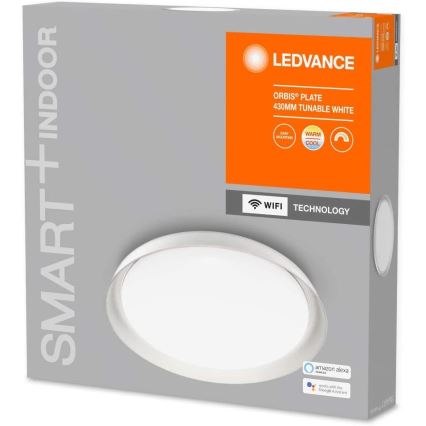 Ledvance - LED-Dimmer-Deckenleuchte SMART+ PLATE LED/24W/230V 3,000K-6,500K Wi-Fi