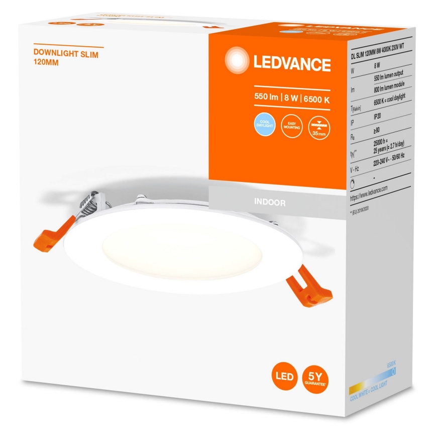 Ledvance - LED-Einbauleuchte SLIM LED/8W/230V 6500K