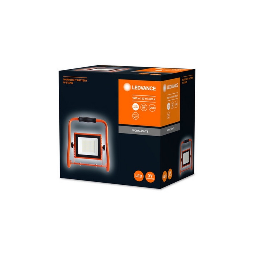 Ledvance - LED-Flutlicht R-STAND LED/20W/5V IP44
