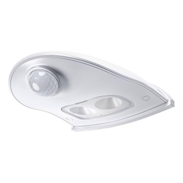 Ledvance - LED-Outdoor-Wandleuchte mit Sensor DOORLED LED/1W/3xAA IP54