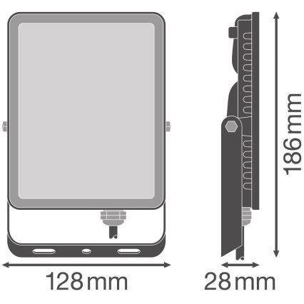 Ledvance – LED-Outdoor-Wandstrahler FLOODLIGHT LED/30W/230V 4000K IP65