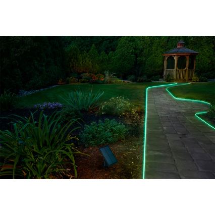 Ledvance - LED RGB dimmbarer Solar-LED-Streifen FLEX MAGIC 3m LED/1,2W/3,7V 2000 mAh IP44 + Fernbedienung