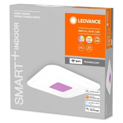Ledvance - LED RGBW Dimmbare Deckenleuchte SMART+ ORBIS LED/32W/230V Wi-Fi