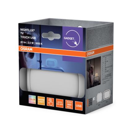 Ledvance - LED RGBW Touch-Kinder-Nachtlicht TOUCH LED/2,5W/5V