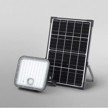 Ledvance - Dimmbarer LED-Solarstrahler mit Sensor FLOOD SPLIT LED/30W/6,4V 5000 mAh IP65 + Fernbedienung