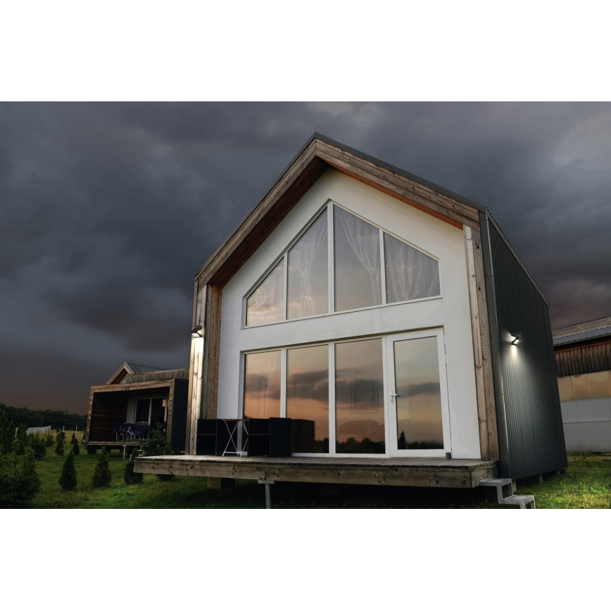 Ledvance - LED-Solarwandleuchte mit Sensor SCHMETTERLING LED/4W/3,7V 2000 mAh IP65