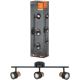 Ledvance - LED-Strahler DECOR CORK 3xGU10/3,4W/230V