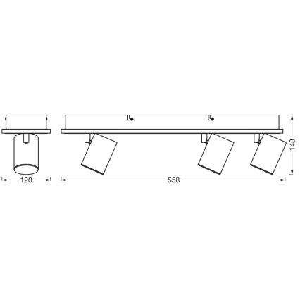 Ledvance - LED-Strahler DECOR MARS LED/41W/230V