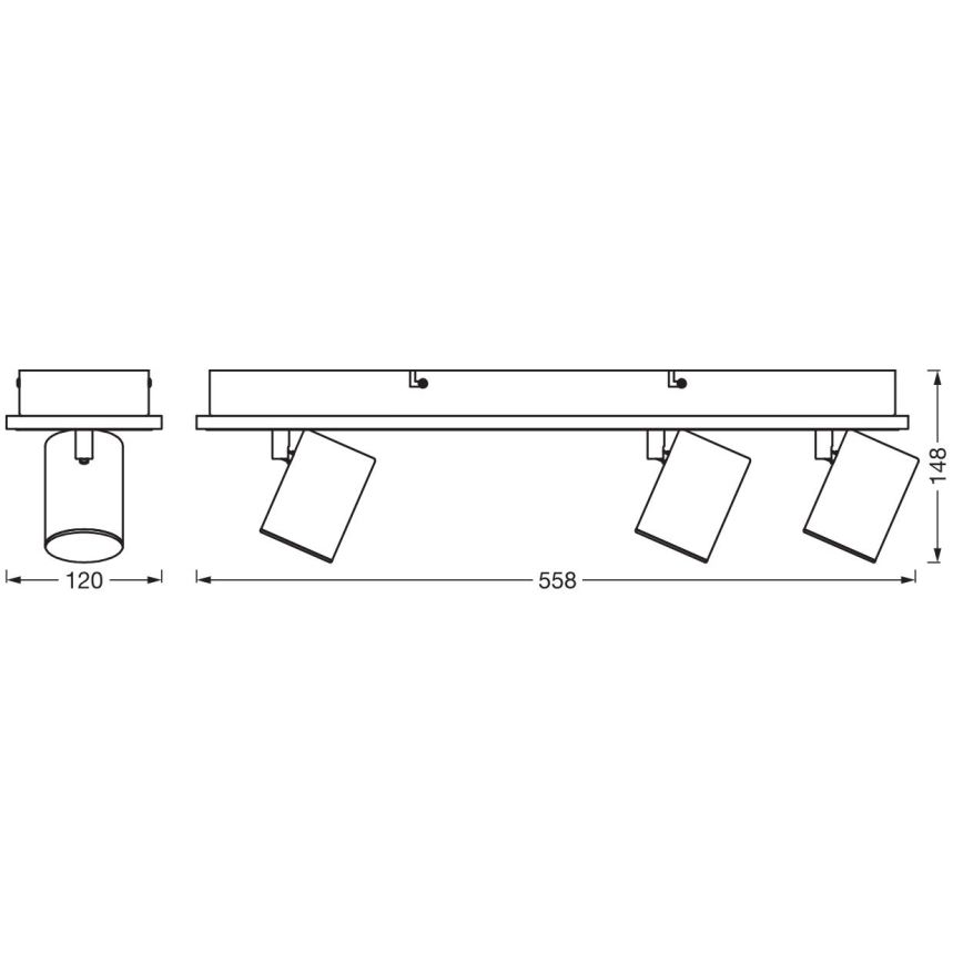 Ledvance - LED-Strahler DECOR MARS LED/41W/230V