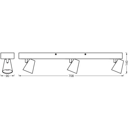 Ledvance - LED-Strahler DECOR NEPTUNE LED/26W/230V