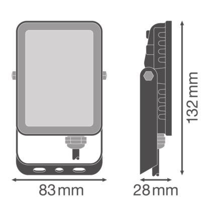 Ledvance - LED-Wandstrahler für den Außenbereich FLOODLIGHT ESSENTIAL LED/10W/230V IP65