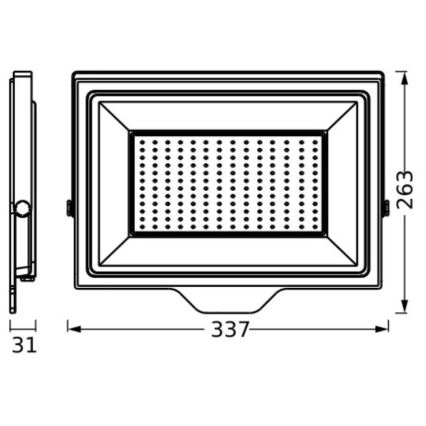 Ledvance - LED-Strahler für den Außenbereich FLOODLIGHT ESSENTIAL LED/150W/230V IP65