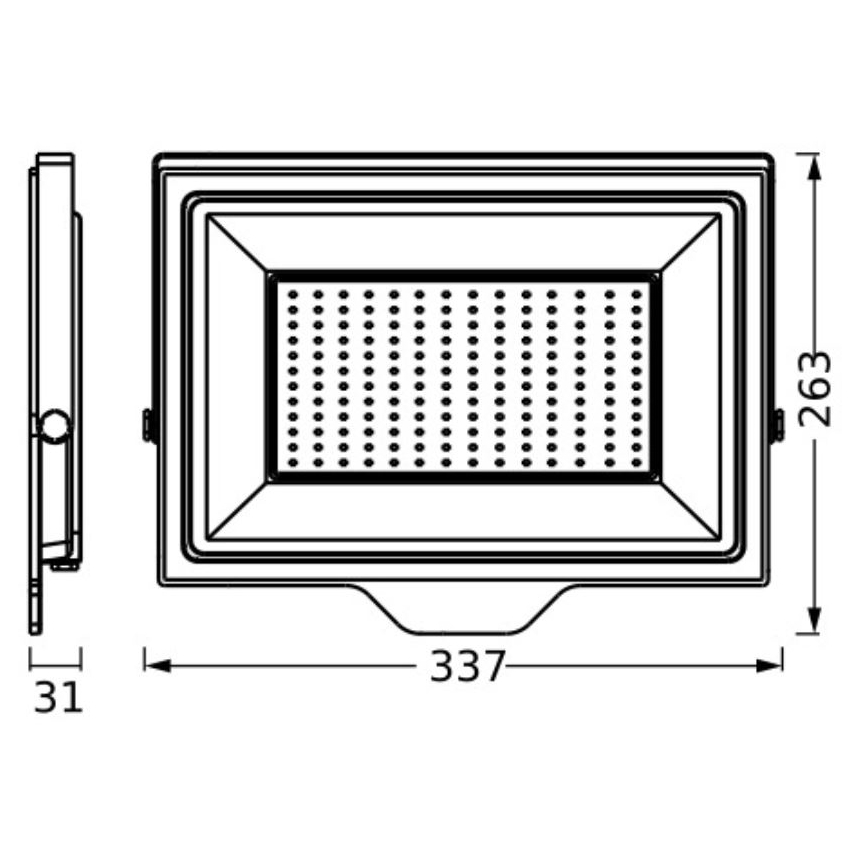 Ledvance - LED-Strahler für den Außenbereich FLOODLIGHT ESSENTIAL LED/150W/230V IP65