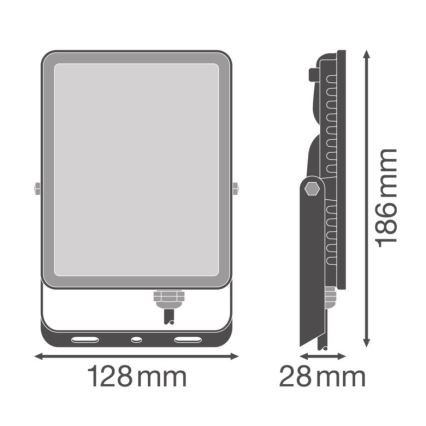 Ledvance - LED Wandstrahler für den Außenbereich FLOODLIGHT ESSENTIAL LED/30W/230V 4000K IP65