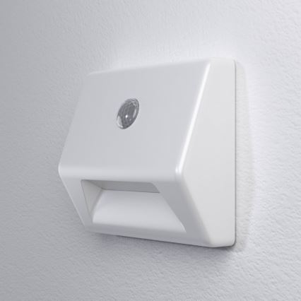 Ledvance - LED Treppenlicht mit Sensor NIGHTLUX LED/0,25W/3xAAA IP54