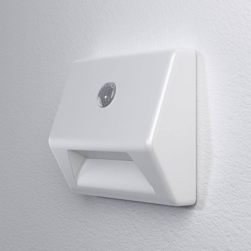 Ledvance - LED Treppenlicht mit Sensor NIGHTLUX LED/0,25W/3xAAA IP54