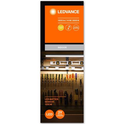 Ledvance - LED Unterbauleuchte mit Sensor BATTEN LED/14W/230V 120 cm