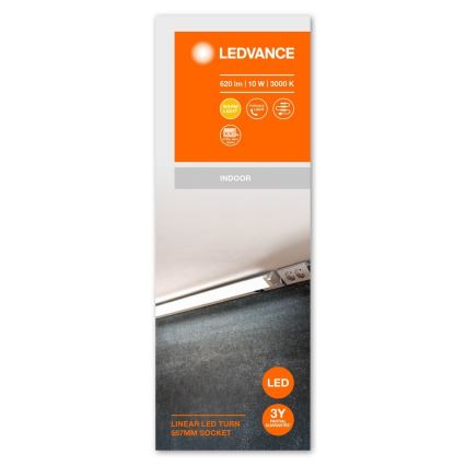 Ledvance - LED-Unterbauleuchte mit Steckdosen TURN LED/10W/230V