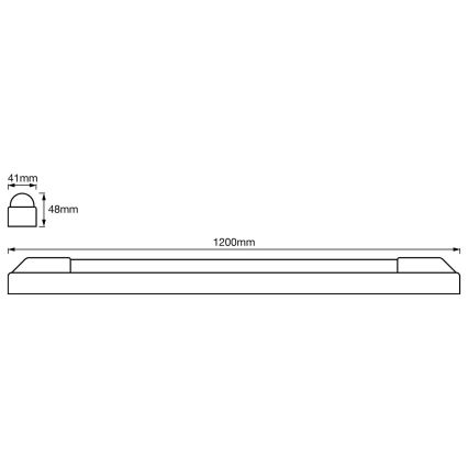 Ledvance - LED Unterschrankleuchte - Küche POWER BATTEN LED/24W/230V 4000K