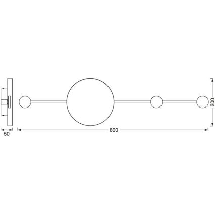 Ledvance - LED-Wandleuchte DECOR WOOD LED/6W/230V