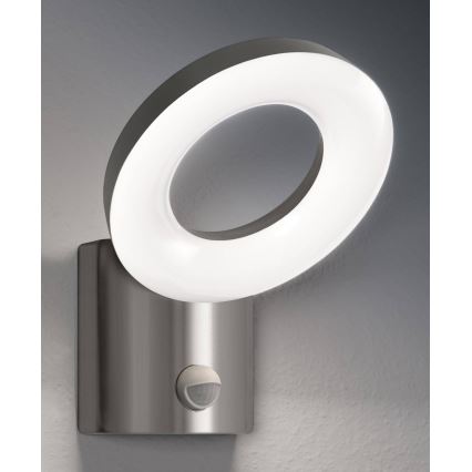 Ledvance - LED-Wandleuchte für den Außenbereich mit Sensor LOOP 1xLED/12W/230V IP44