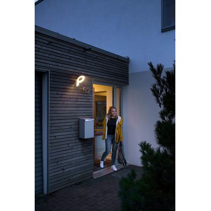 Ledvance - LED-Wandleuchte für den Außenbereich mit Sensor LOOP 1xLED/12W/230V IP44