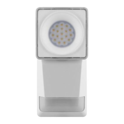 Ledvance - LED-Wandleuchte für den Außenbereich mit Sensor SPOT LED/8W/230V IP55 weiß