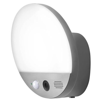 Ledvance - LED-Außenwandleuchte mit Sensor und Kamera SMART+ LED/15W/230V Wi-Fi IP44