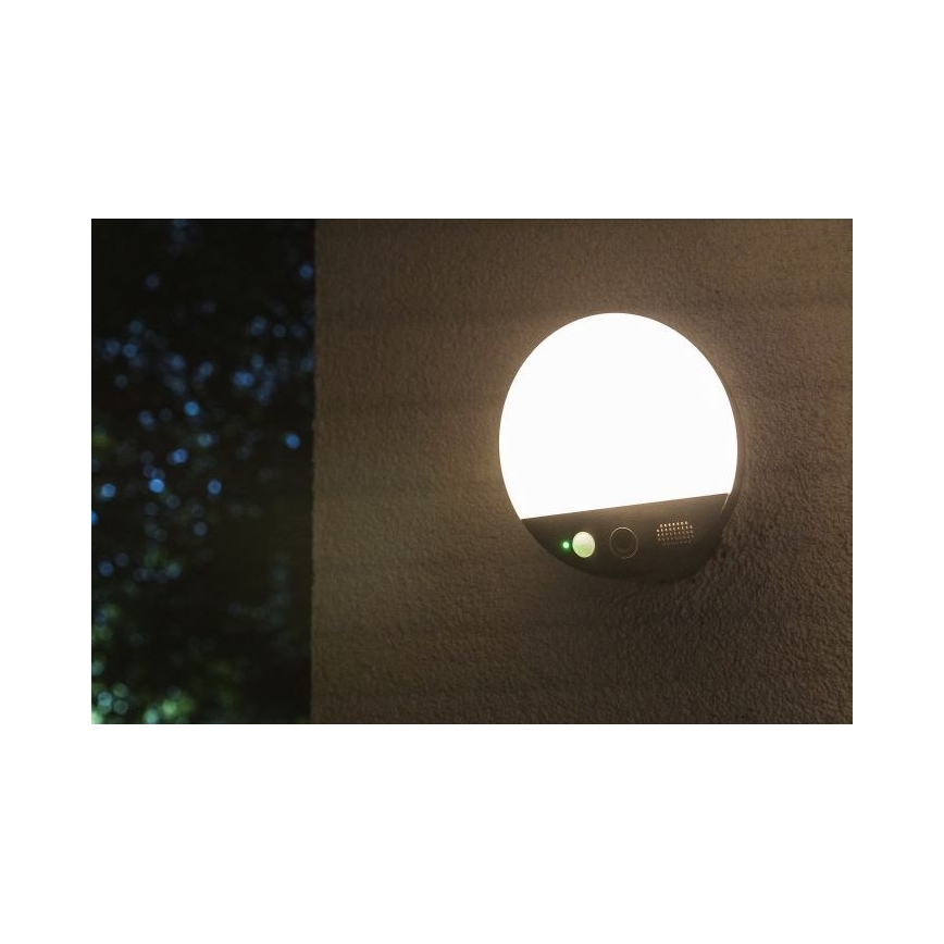 Ledvance - LED-Außenwandleuchte mit Sensor und Kamera SMART+ LED/15W/230V Wi-Fi IP44