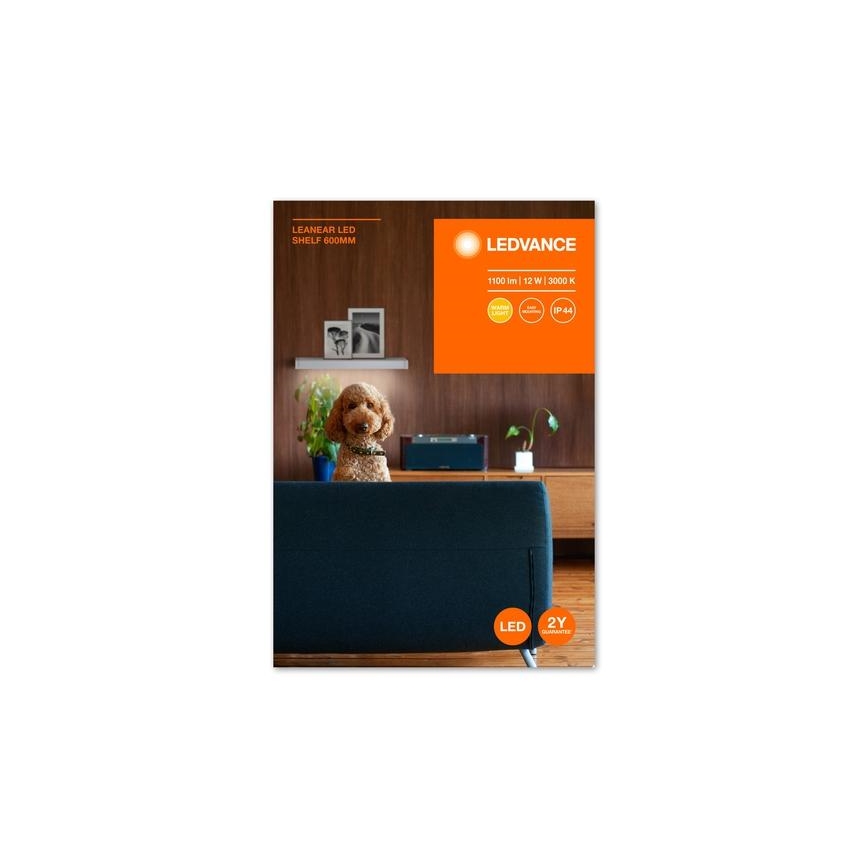 Ledvance - LED-Wandleuchte LINEAR LED/12W/230V 60 cm IP44