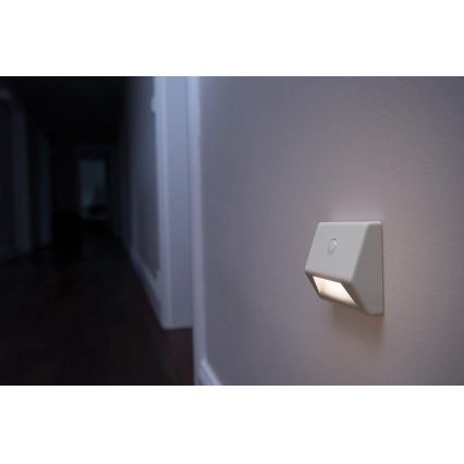 Ledvance - LED Treppenlicht mit Sensor NIGHTLUX LED/0,25W/3×AAA IP54