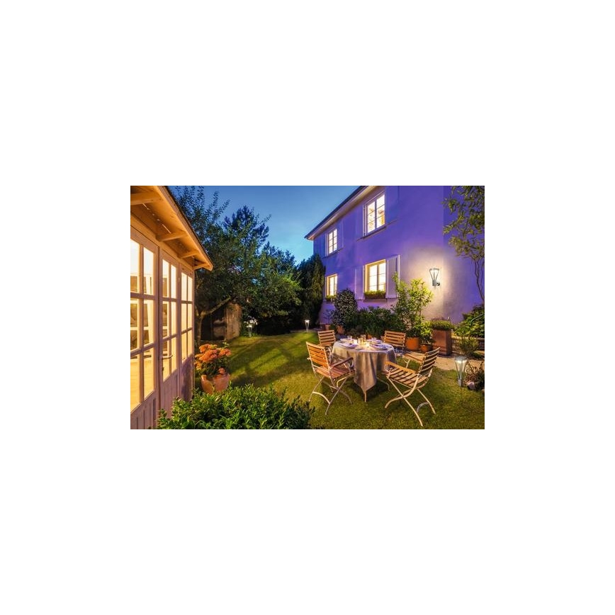 Ledvance - Outdoor-LED-Solarleuchte mit Sensor BOUQUET LED/6W/3,7V 2200 mAh IP44