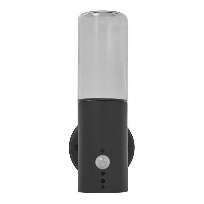 Ledvance - Outdoor-Wandleuchte mit Sensor FIGO CYLINDER 1xE27/20W/230V