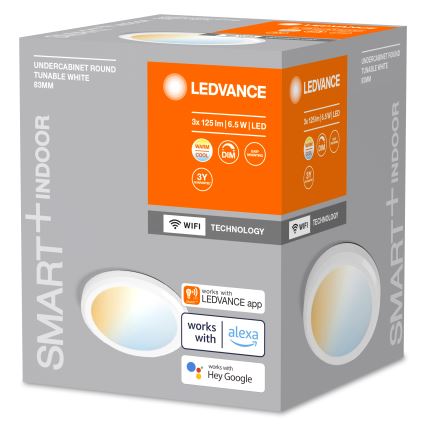 Ledvance – SET 3x Dimmbare LED-Küchenunterbauleuchte SMART+ LED/6,5W/230V 3000-6500K Wi-Fi